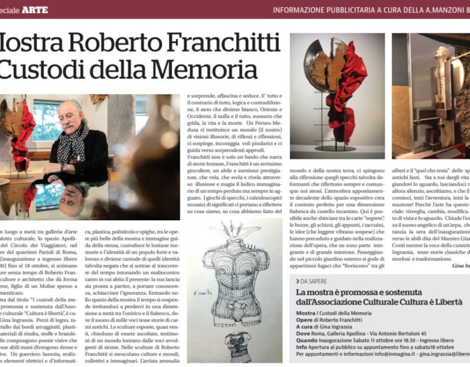 Mostra Roberto Franchitti - I custodi della memoria
